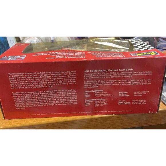 1992 Revell Die Cast Heinz Pontiac Grand Prix #57 Osterlund 1:24 Scale - Picture 2 of 3